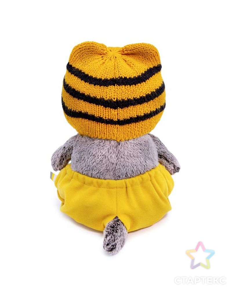 Мягкая игрушка "Басик Baby в шапке тигренка", 20 см BB-078 арт. СМЛ-143113-1-СМЛ0006776232 3