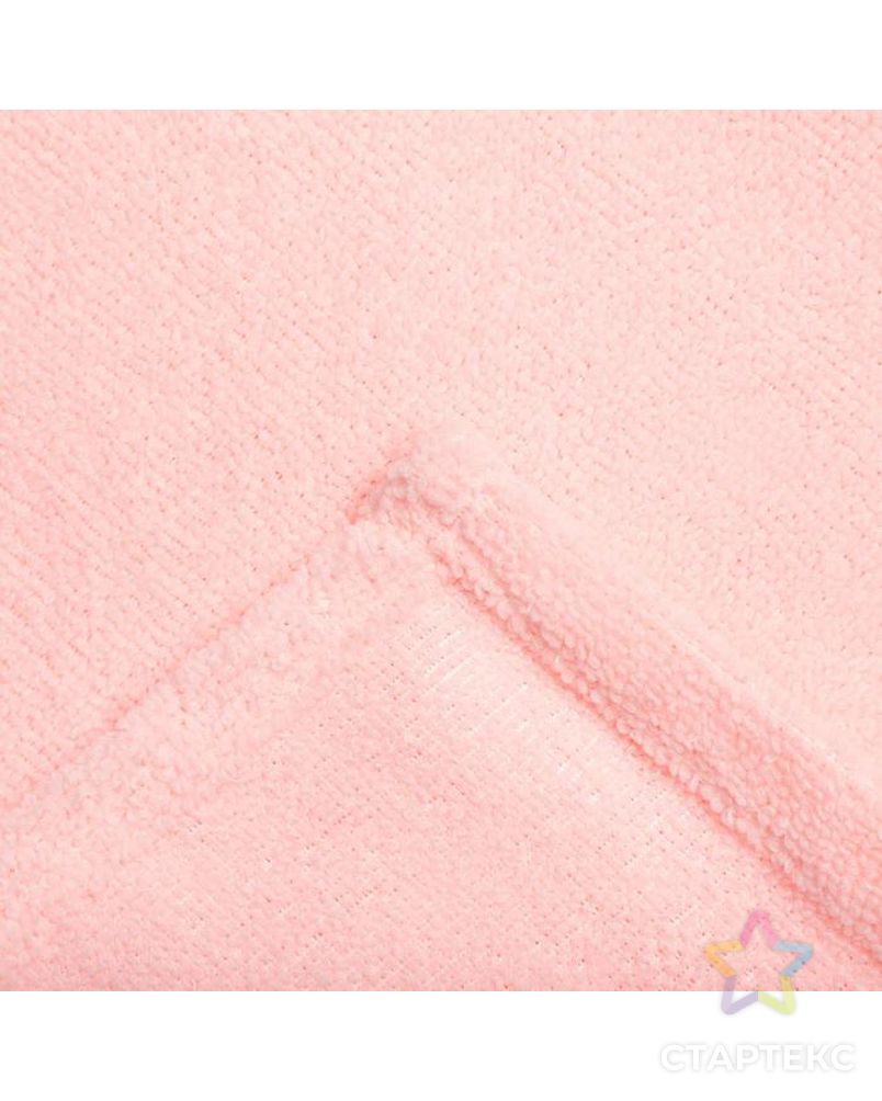 Набор банный "Этель" полотенце-парео 180*20 см, цв.розовый, мочалка арт. СМЛ-160833-1-СМЛ0006779879 4