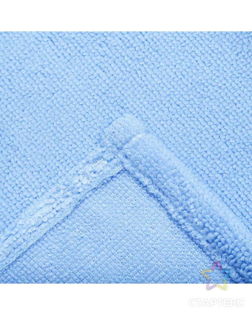 Набор банный "Этель" полотенце-парео 180*20 см, цв.синий, мочалка арт. СМЛ-160834-1-СМЛ0006779880 4