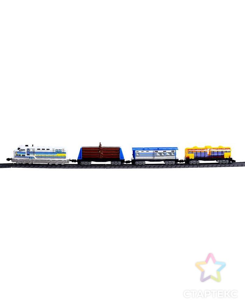 АВТОГРАД Железная дорога "Промышленный мегаполис" работает от батареек, длина пути 6,7 м. арт. СМЛ-172635-1-СМЛ0006781006 2