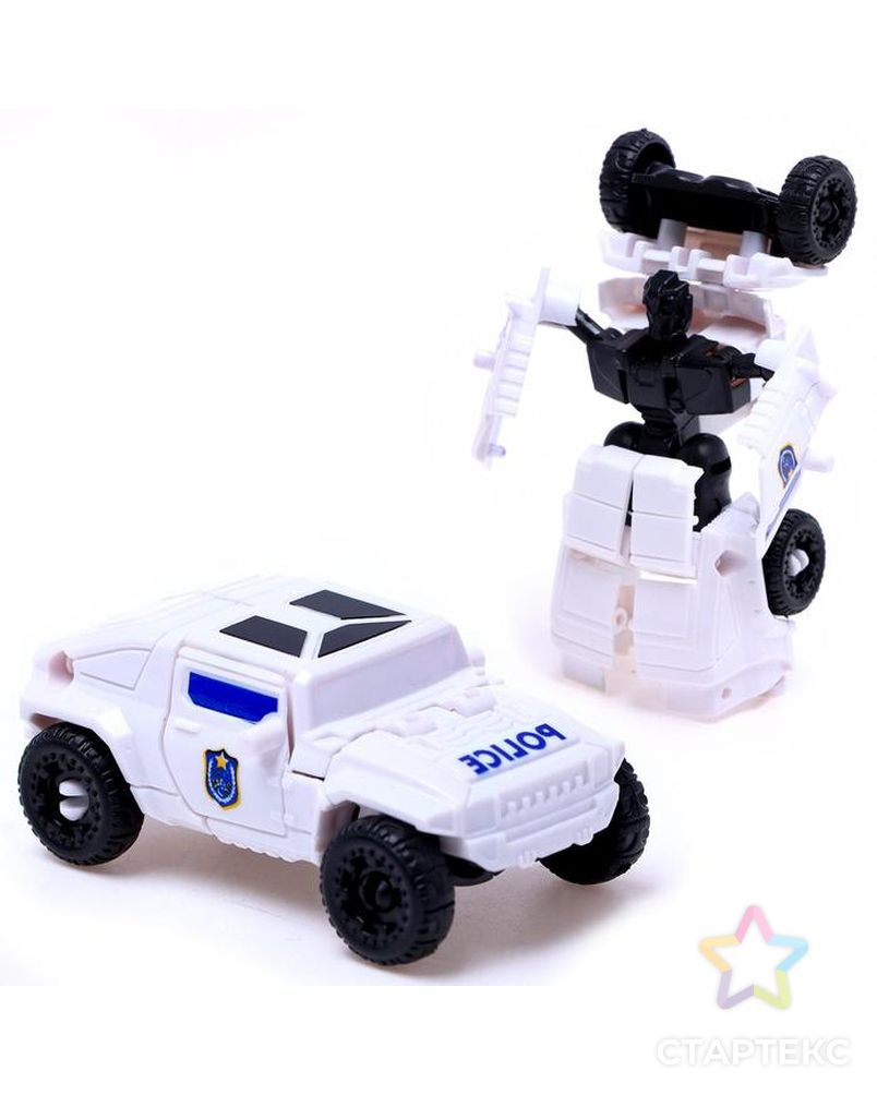 Набор роботов «Полицейский отряд», 5 трансформеров, собираются в 1 робота арт. СМЛ-183137-1-СМЛ0006831457 5