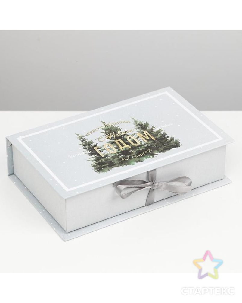 Коробка‒книга «Новогодняя ночь», 20 × 12.5 × 5 см арт. СМЛ-161438-1-СМЛ0006840584 2