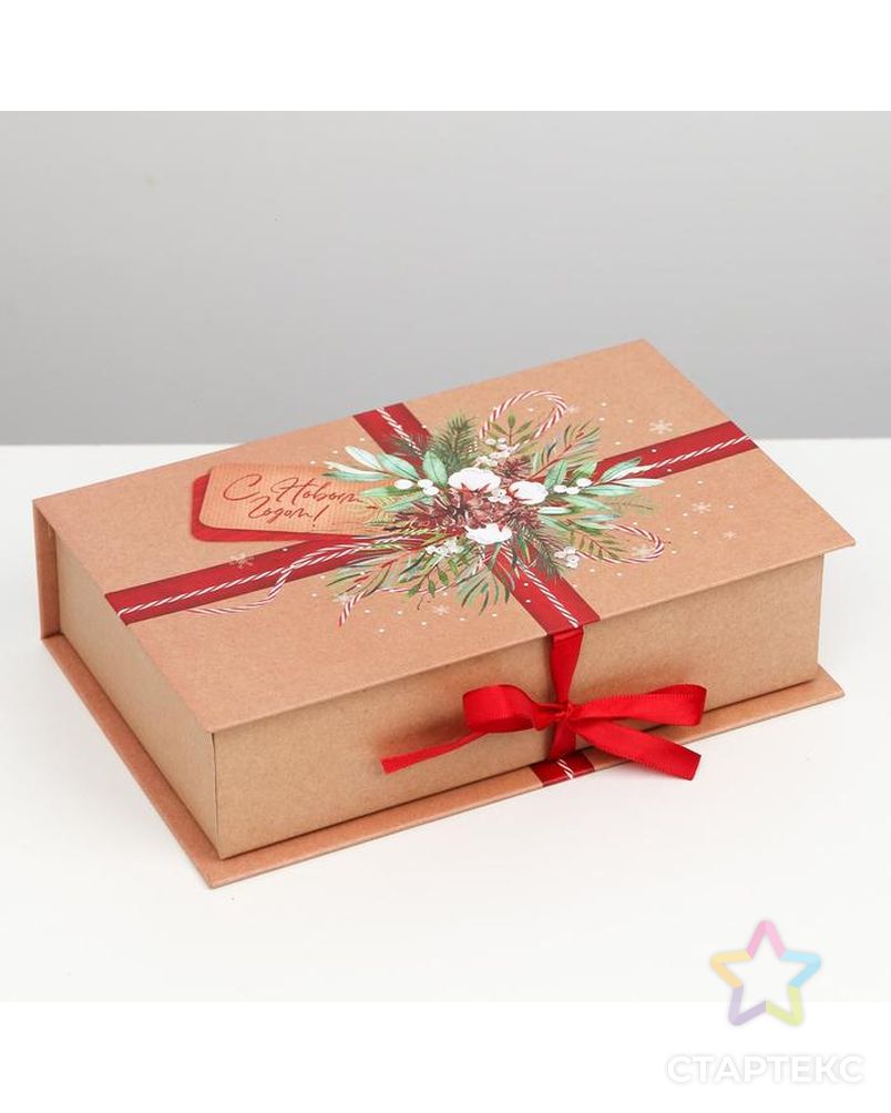 Коробка‒книга «Рождество», 20 × 12.5 × 5 см арт. СМЛ-161439-1-СМЛ0006840585 2