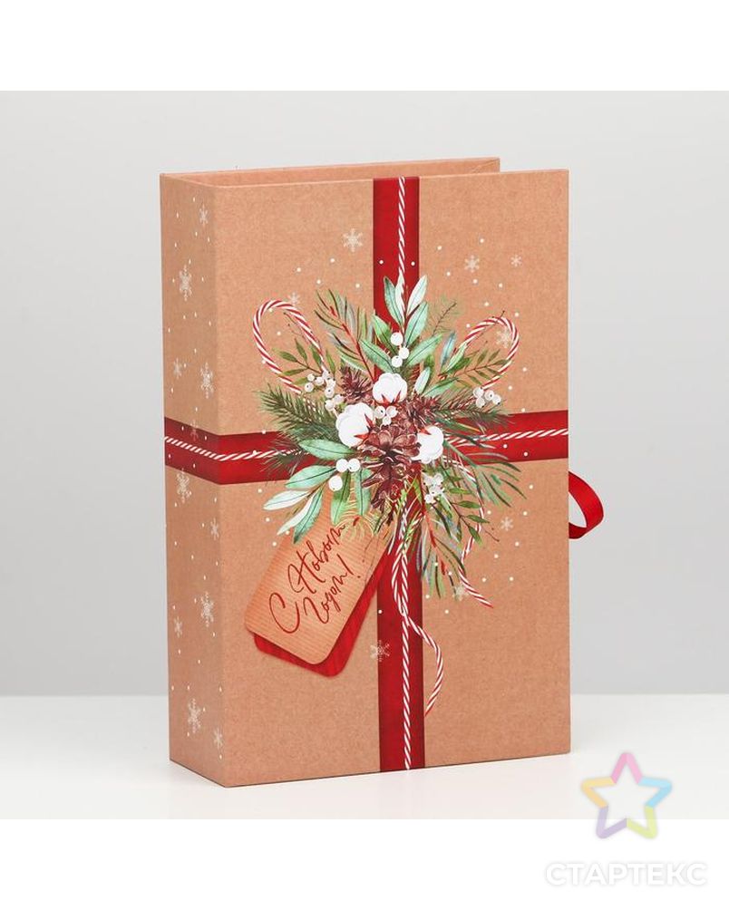 Коробка‒книга «Рождество», 20 × 12.5 × 5 см арт. СМЛ-161439-1-СМЛ0006840585 3