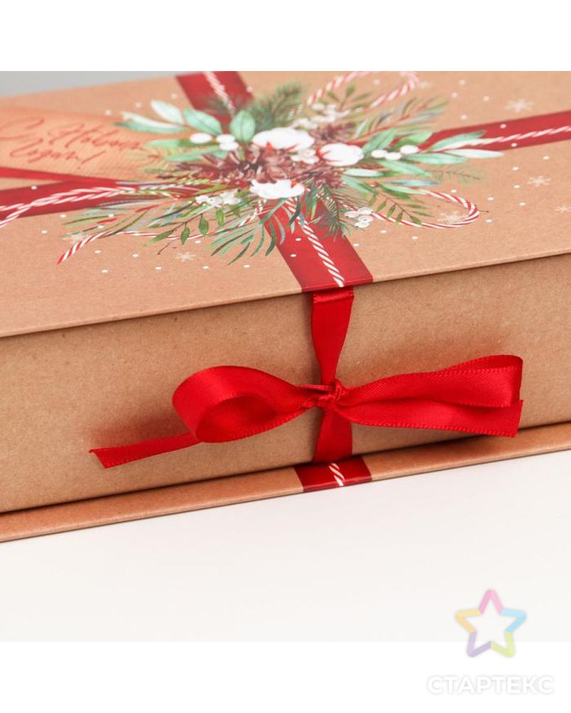 Коробка‒книга «Рождество», 20 × 12.5 × 5 см арт. СМЛ-161439-1-СМЛ0006840585 4