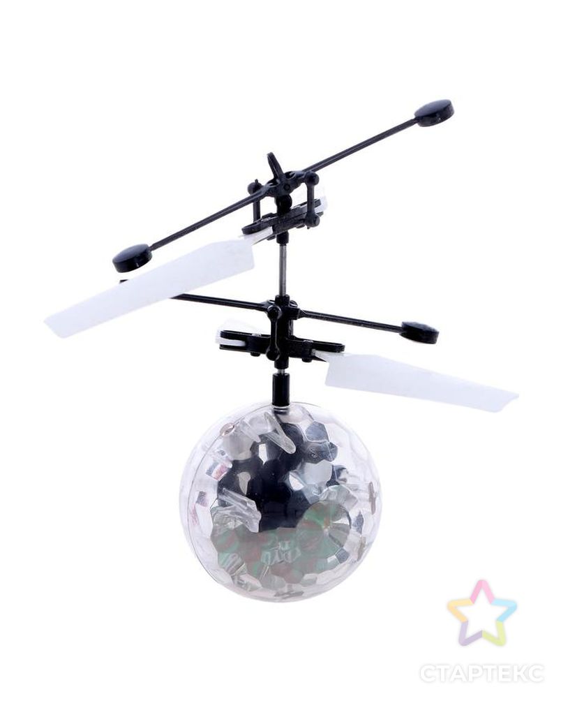 Летающий шар "Супербол", свет, работает от аккумулятора арт. СМЛ-167364-1-СМЛ0006848381 2