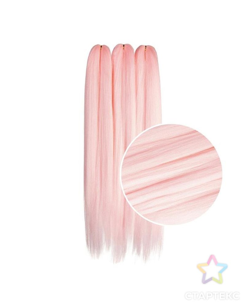 Канекалон однотонный 72см 300гр гофр волос розовый KAMI L-PINK SUPERPACK арт. СМЛ-148967-1-СМЛ0006852721 1