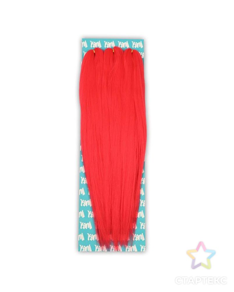 Канекалон однотонный 72см 300гр гофр волос рыжий KAMI LIGHT RED SUPERPACK арт. СМЛ-148970-1-СМЛ0006852726 3