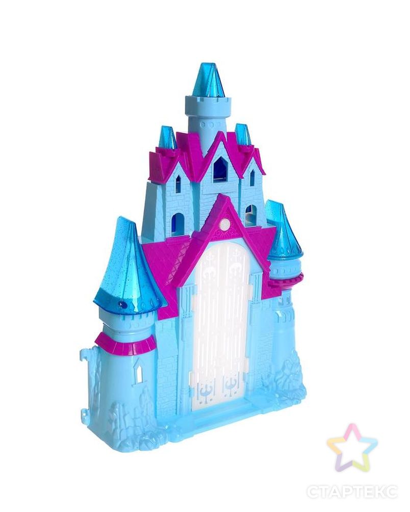 Замок для кукол "Принцессы" свет, звук, с принцессой и аксессуарами арт. СМЛ-164837-1-СМЛ0006886232 2
