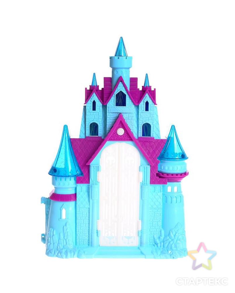 Замок для кукол "Принцессы" свет, звук, с принцессой и аксессуарами арт. СМЛ-164837-1-СМЛ0006886232 3