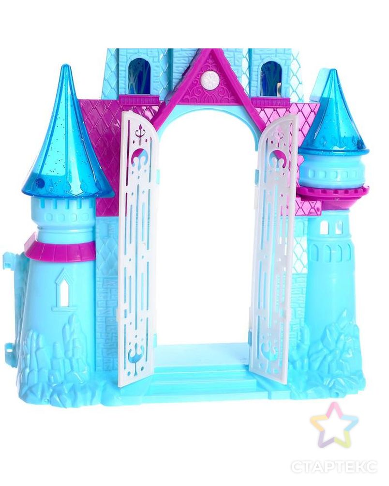 Замок для кукол "Принцессы" свет, звук, с принцессой и аксессуарами арт. СМЛ-164837-1-СМЛ0006886232 4