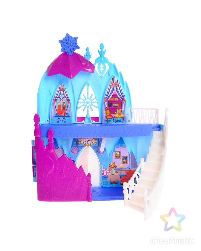 Замок для кукол "Принцессы" свет, звук, с принцессой и аксессуарами арт. СМЛ-164838-1-СМЛ0006886233 4