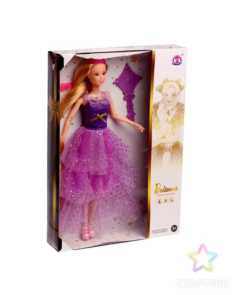 Кукла модель "Елена" шарнирная, в пышном платье,с аксессуарами,Микс арт. СМЛ-228579-1-СМЛ0006888959 4
