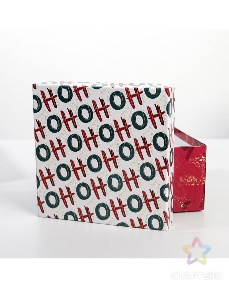 Набор подарочных коробок 5 в 1 «Новый год», 14 × 14 × 8 - 22 × 22 × 12 см арт. СМЛ-163119-1-СМЛ0006892234 7