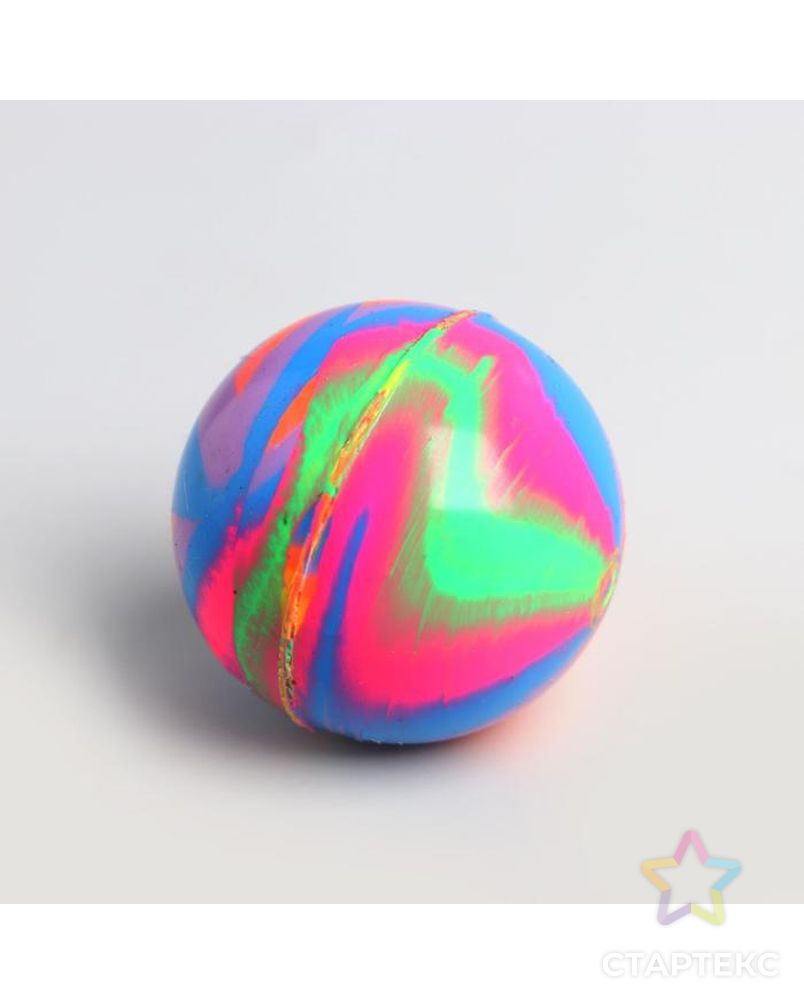 Мяч каучук "Перелив" 4,2 см , цвета МИКС арт. СМЛ-168282-1-СМЛ0006903941 2