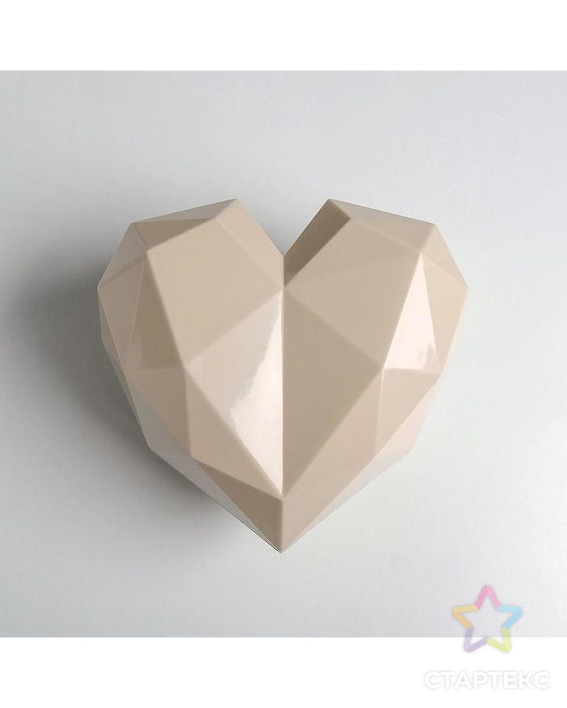 Подарочная коробка «Белое сердце», 18 × 18 × 12.5 см   5195136 арт. СМЛ-159620-1-СМЛ0006904755 2