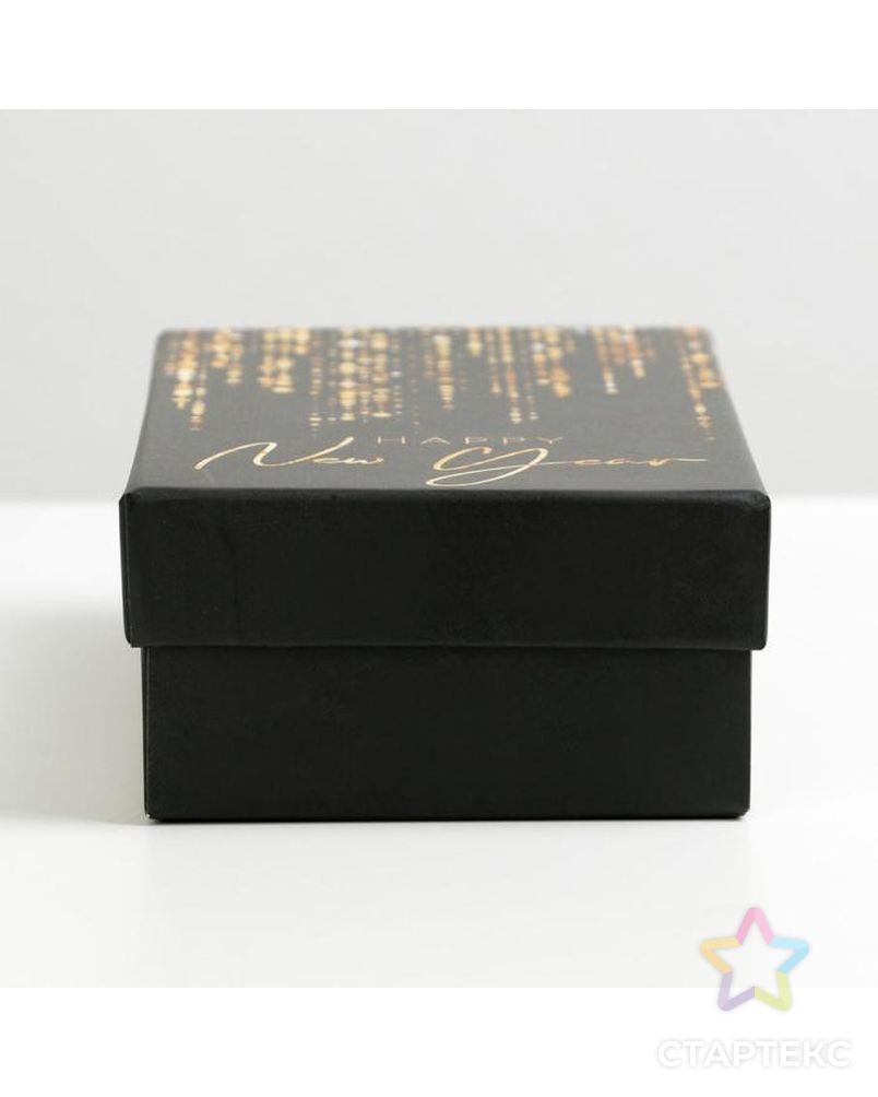 Коробка подарочная «Золотой год», 14 × 8.4 × 4.5 см арт. СМЛ-164075-1-СМЛ0006906911 4