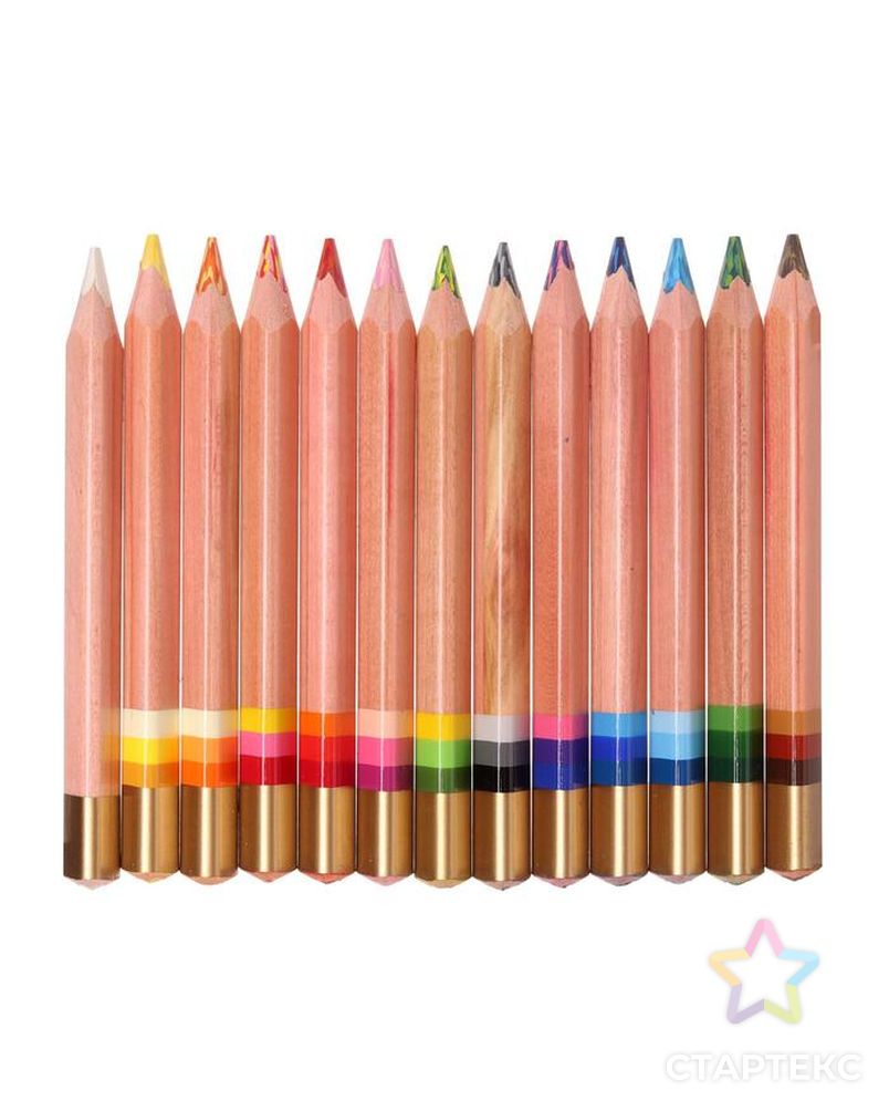 Карандаши многоцветные Koh-i-Noor jumbo MAGIC 3404, 12 штук, с ластиком и точилкой, в картонной упаковке, с европодвесом арт. СМЛ-189195-1-СМЛ0006915778 2