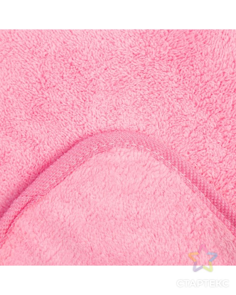 Кухонное полотенце Доляна "Бантик"цв.розовый  28х40 см, микрофибра, 100% п/э арт. СМЛ-191338-1-СМЛ0006924542 4