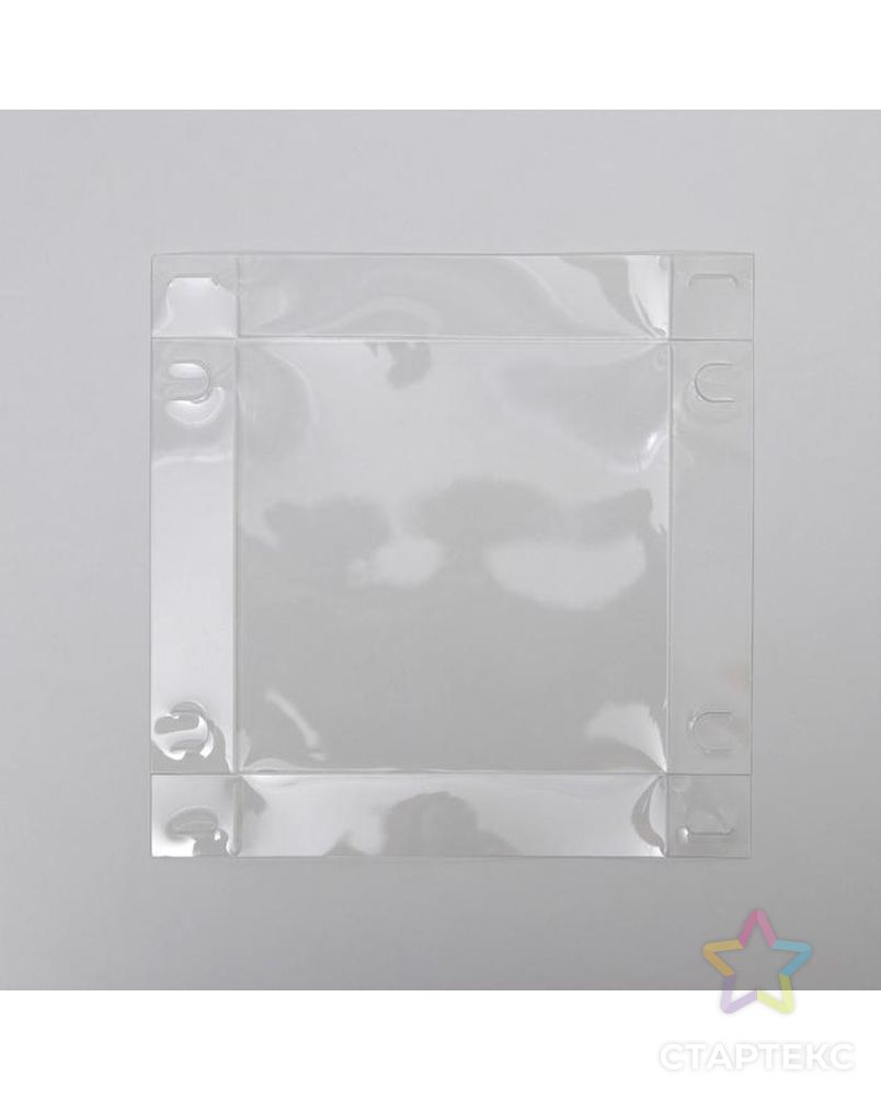 Коробка для кондитерских изделий с PVC крышкой «Друзья», 15 × 15 × 3 см арт. СМЛ-164305-1-СМЛ0006930827 5