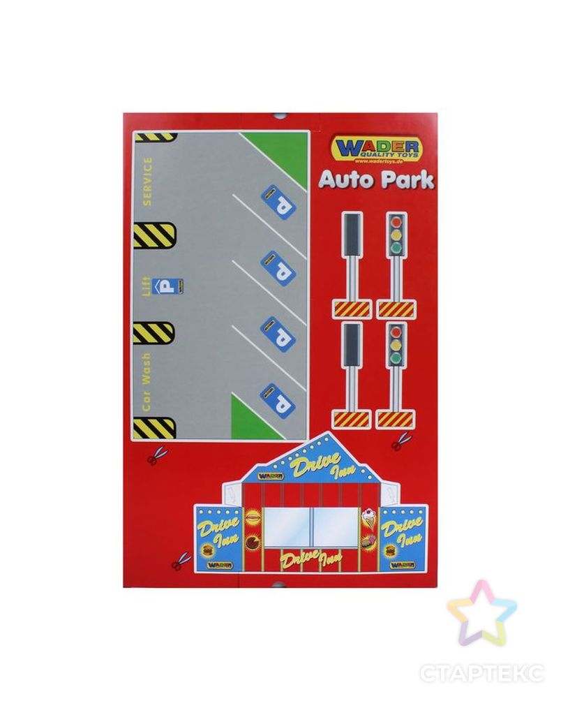 Паркинг Auto Park, 3-уровневый, с автомобилями арт. СМЛ-102008-1-СМЛ0000693602 3
