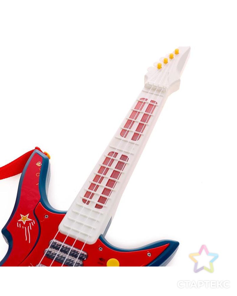 Игрушка музыкальная-гитара «Крутой рокер», звуковые эффекты арт. СМЛ-183715-1-СМЛ0006939727 3