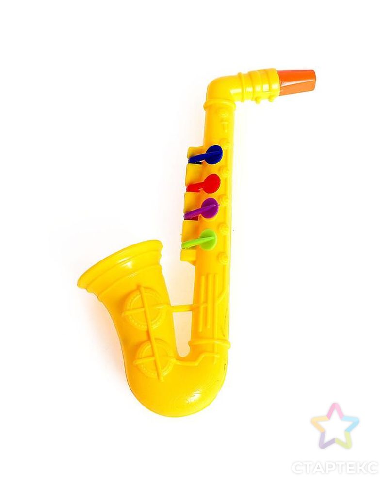 Игрушка музыкальная-саксофон «Мелодия», цвета МИКС арт. СМЛ-183717-1-СМЛ0006939731 2
