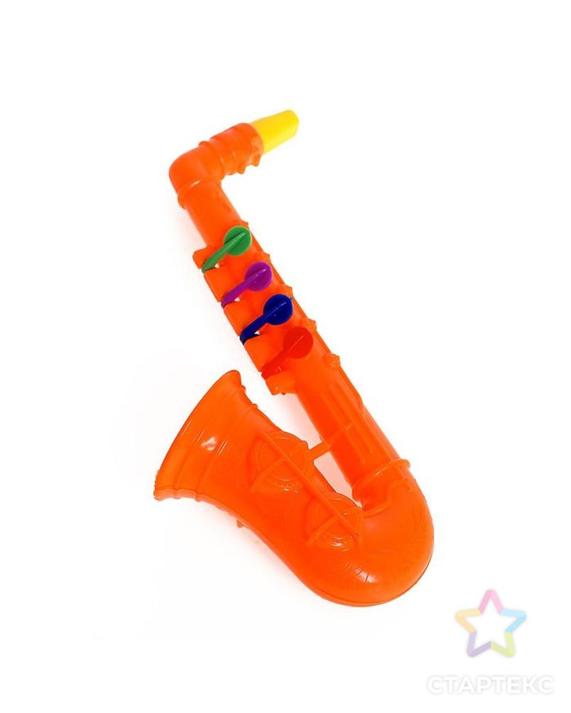 Игрушка музыкальная-саксофон «Мелодия», цвета МИКС арт. СМЛ-183717-1-СМЛ0006939731 3