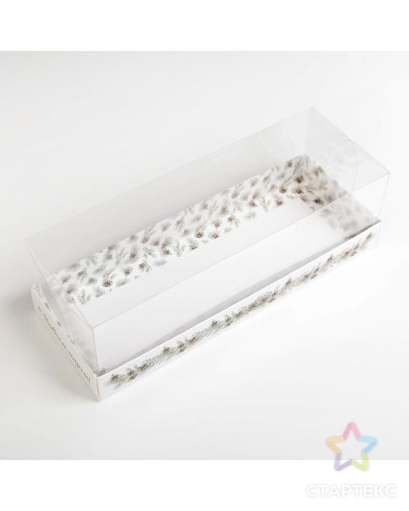 Коробка для десерта Snow, 26, 2 х 8 х 9,7 см арт. СМЛ-165758-1-СМЛ0006940256 2