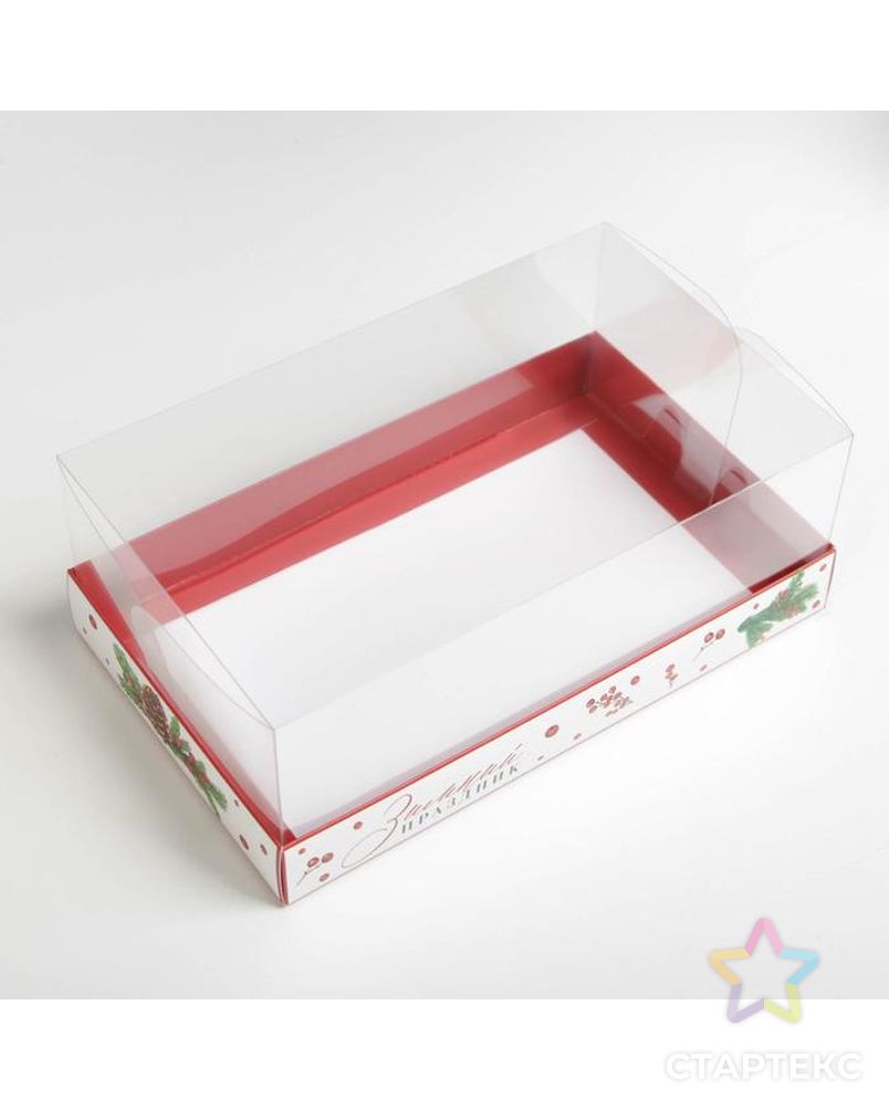 Коробка для десерта Happines, 22 х 8 х 13,5 см арт. СМЛ-165759-1-СМЛ0006940257 2