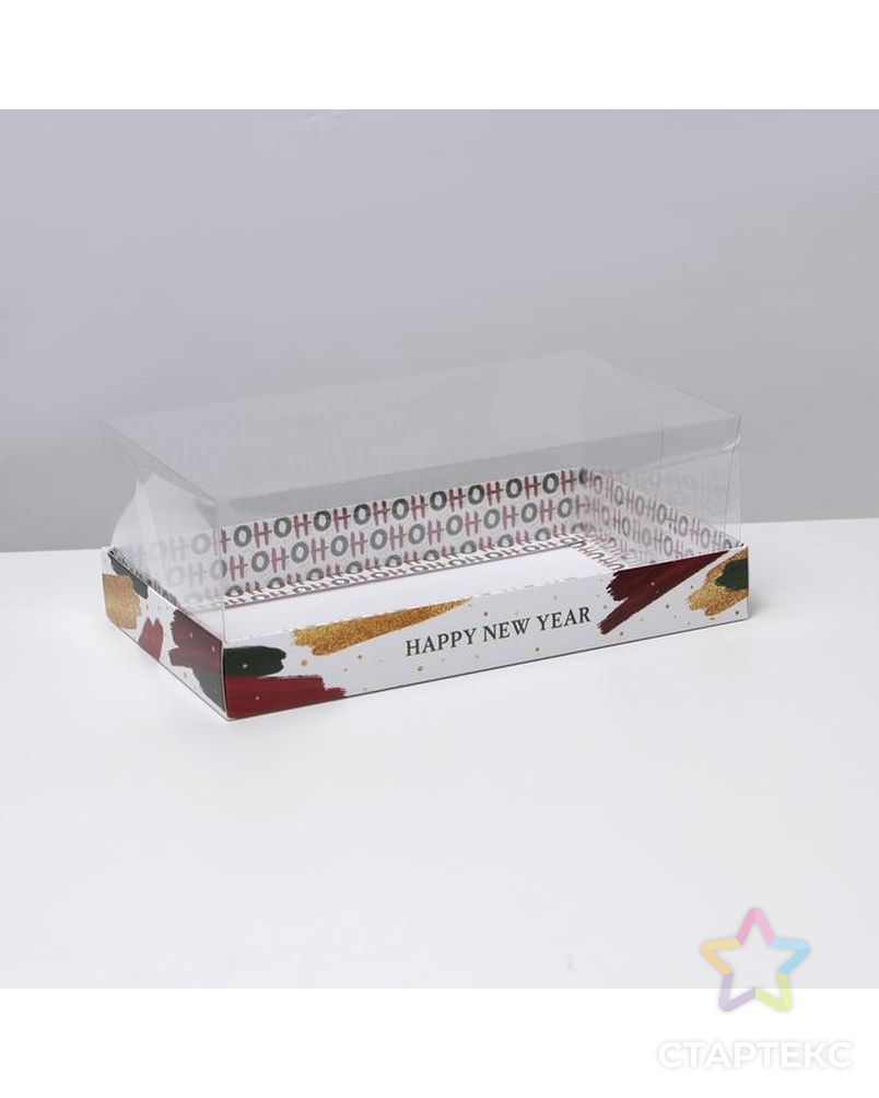 Коробка для десерта New, 22 х 8 х 13,5 см арт. СМЛ-164258-1-СМЛ0006940260 1