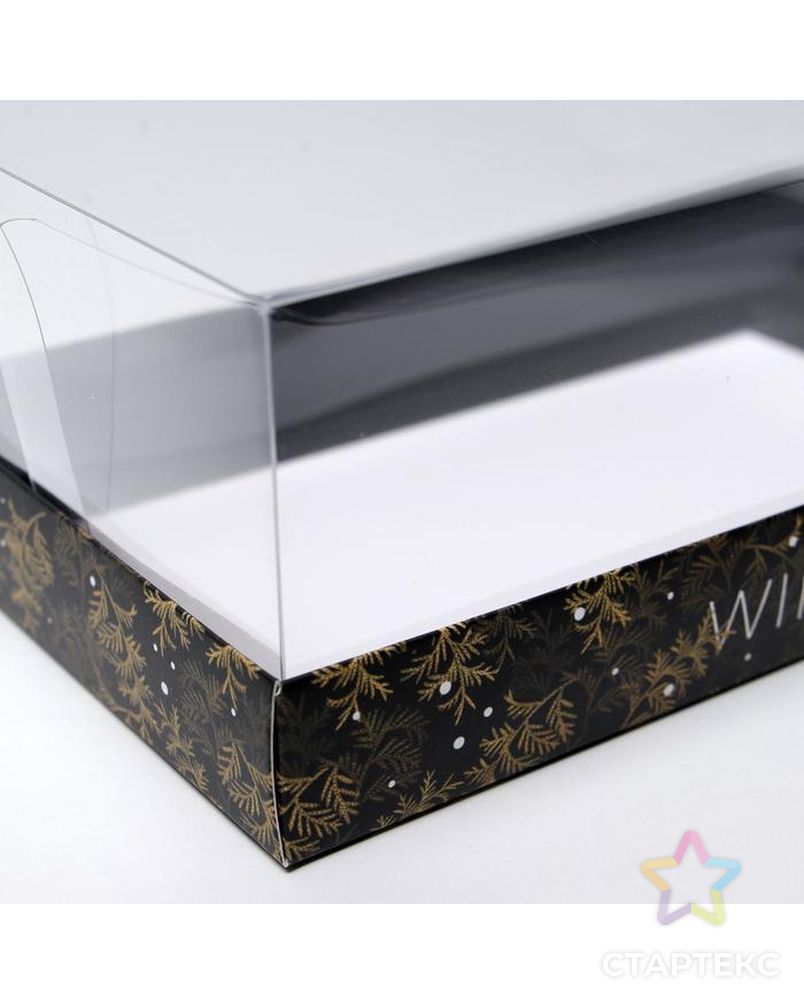 Коробка для десерта Winter, 22 х 8 х 13,5 см арт. СМЛ-164316-1-СМЛ0006940262 3