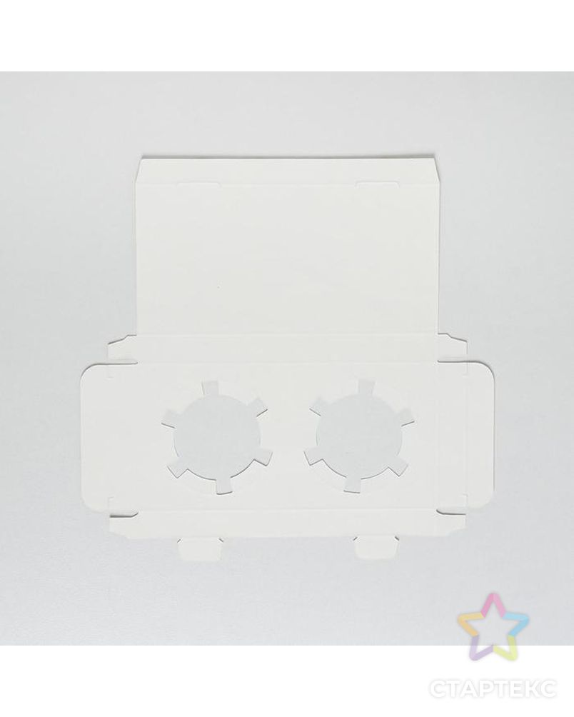Коробка для капкейка «Мрамор», 16 × 8 × 11.5 см арт. СМЛ-166266-1-СМЛ0006940264 5