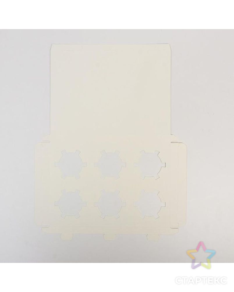 Коробка для капкейка «Мрамор», 23 × 16 × 11.5 см арт. СМЛ-167324-1-СМЛ0006940357 5