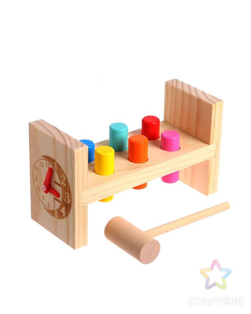 Детская развивающая игра «Стучалка» 17,7×7×10 см арт. СМЛ-159232-1-СМЛ0006944532 1