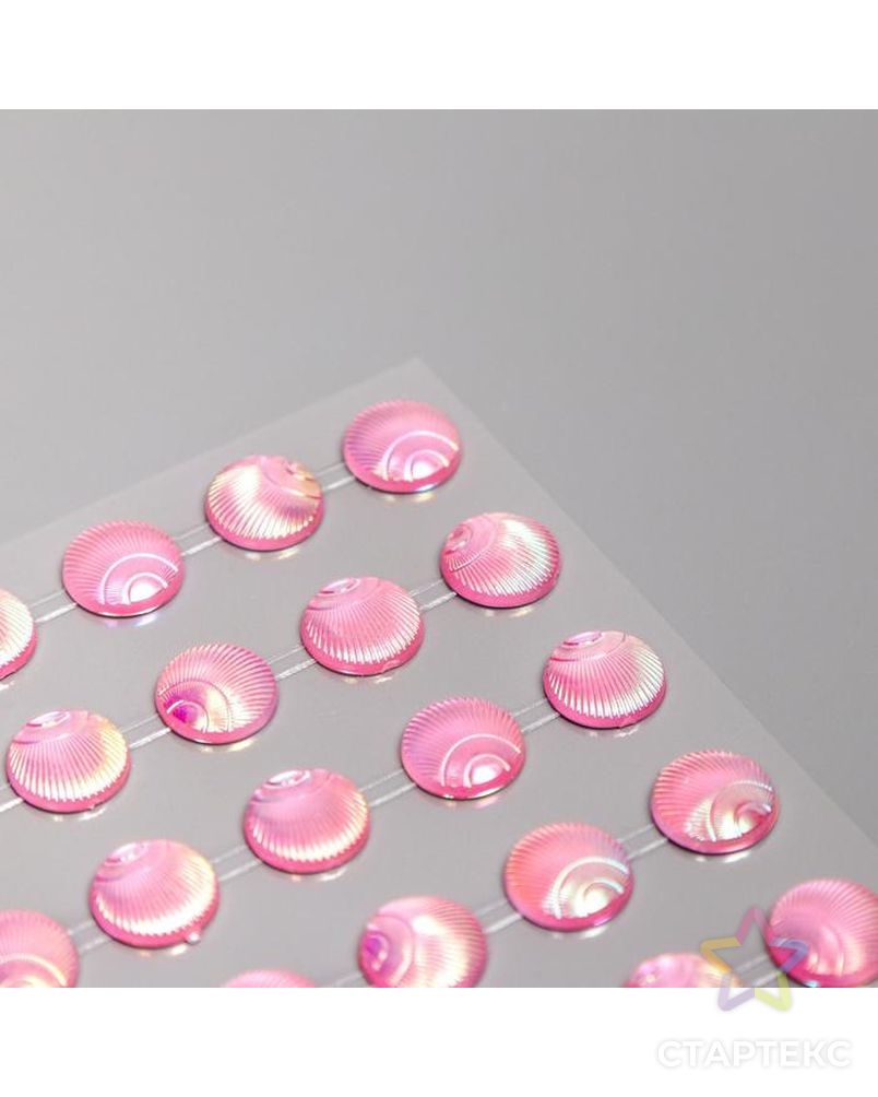 Наклейки акриловые MESHU "Pink pearls" 10х32 см арт. СМЛ-151886-1-СМЛ0006944787 3