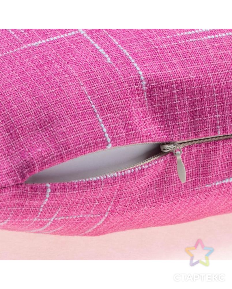 Чехол на подушку Этель "Классика", цв.розовый, 43*43 см, 100% п/э арт. СМЛ-168387-1-СМЛ0006957715 4