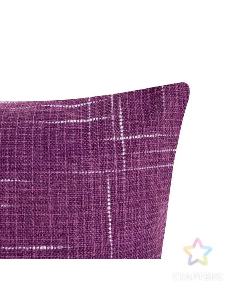Чехол на подушку Этель "Классика", цв.фиолетовый, 43*43 см, 100% п/э арт. СМЛ-168388-1-СМЛ0006957716 2