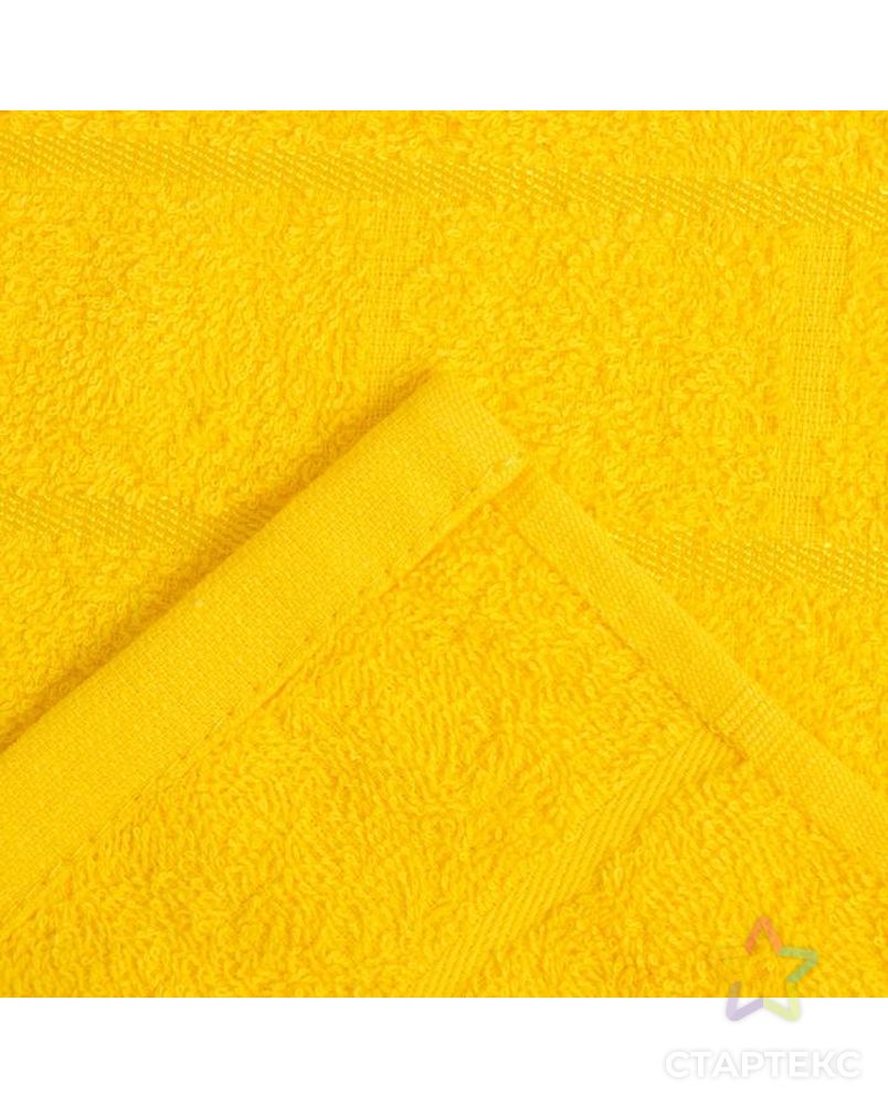Полотенце махровое ЮНОНА 03-010 30х50 см, желтый, хлопок 100%,  360гр./м2 арт. СМЛ-153381-1-СМЛ0006961906 3