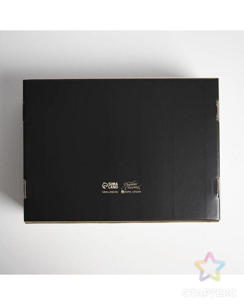 Коробка складная «Present», 22 × 15 × 10 см арт. СМЛ-163775-2-СМЛ0006970812 4