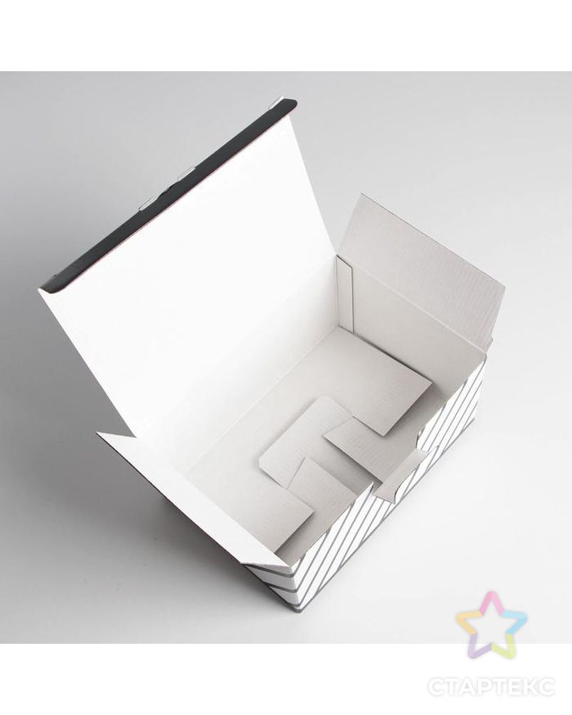 Коробка складная «Счастья», 30,7 × 22 × 9,5 см арт. СМЛ-163779-2-СМЛ0006971408 7
