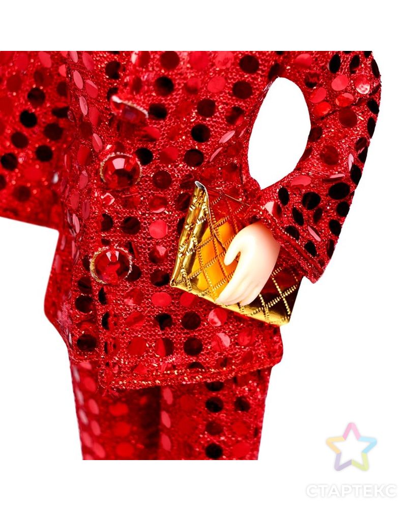 HAPPY VALLEY Кукла шарнирная "Модный показ", красная арт. СМЛ-193490-1-СМЛ0006973625