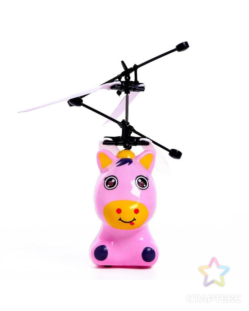ZABIAKA Интерактивная игрушка "Летающая пони", свет, летает SL-05325A арт. СМЛ-187490-1-СМЛ0006975281 2