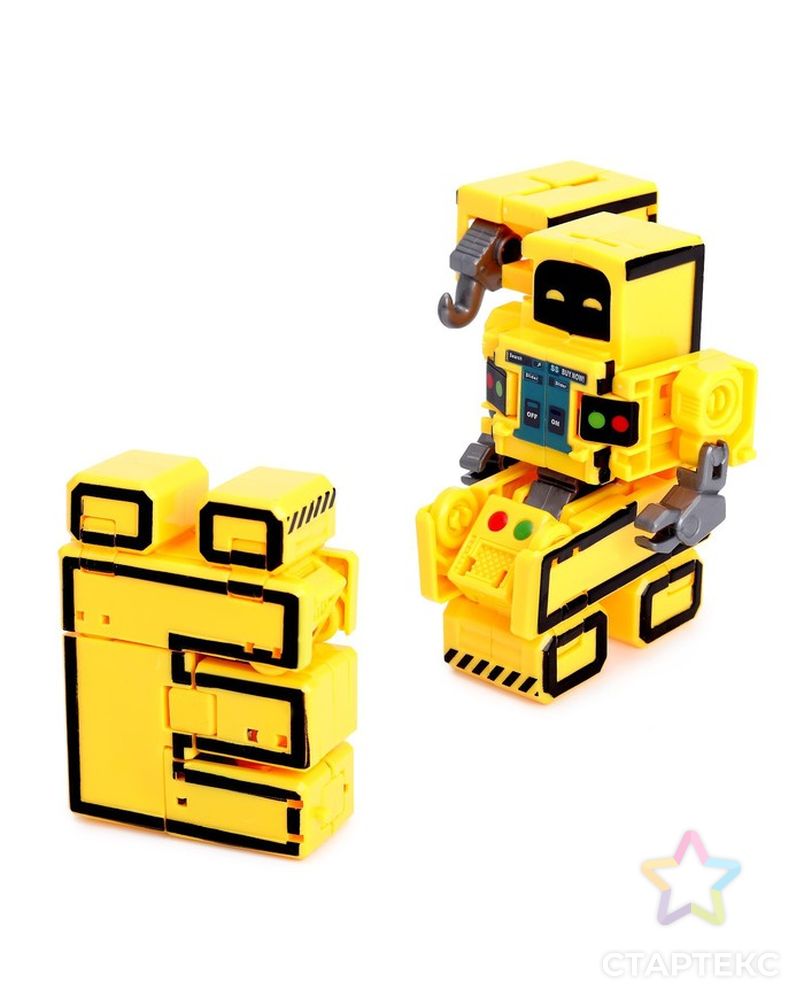 Набор роботов "Алфавит", трансформируются, 7 шт., собираются в 1 робота арт. СМЛ-200601-1-СМЛ0006975652 4