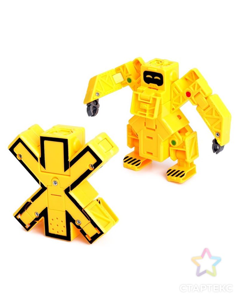 Набор роботов "Алфавит", трансформируются, 7 шт., собираются в 1 робота арт. СМЛ-200601-1-СМЛ0006975652 5