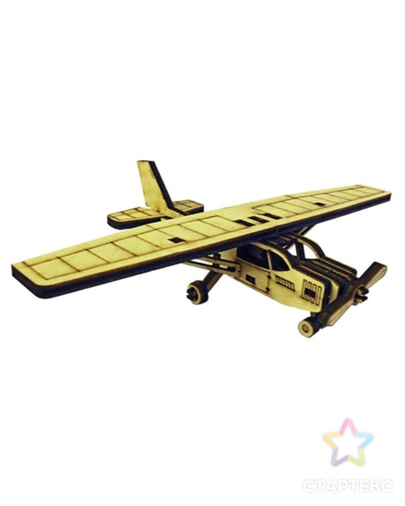 Cборная модель "Спортивный самолёт" 18 деталей СДМ-57 арт. СМЛ-154045-1-СМЛ0006978682 1