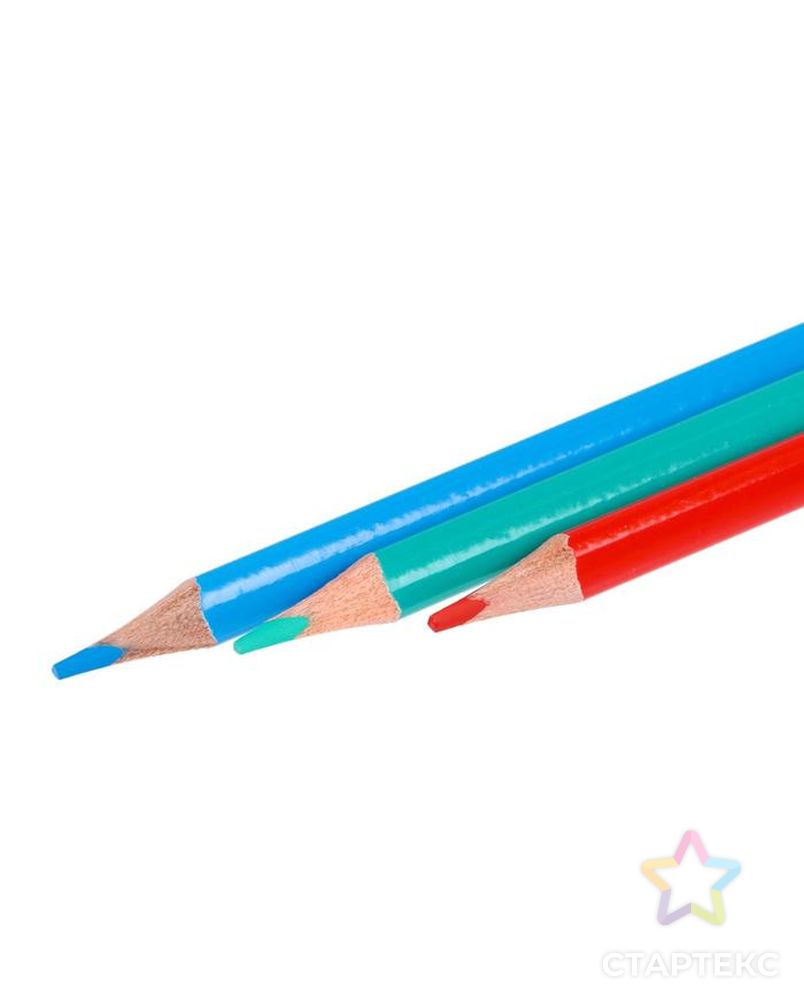 Цветные карандаши 18 цветов «Школа Творчества», трёхгранные арт. СМЛ-180902-1-СМЛ0006988512 5