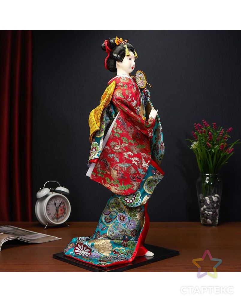 Кукла коллекционная "Японская танцовщица", МИКС арт. СМЛ-102052-1-СМЛ0000699932 2