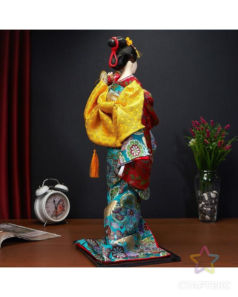 Кукла коллекционная "Японская танцовщица", МИКС арт. СМЛ-102052-1-СМЛ0000699932 3