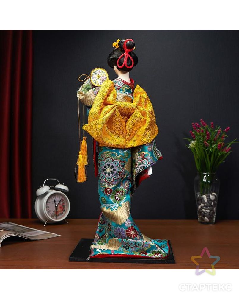 Кукла коллекционная "Японская танцовщица", МИКС арт. СМЛ-102052-1-СМЛ0000699932 4